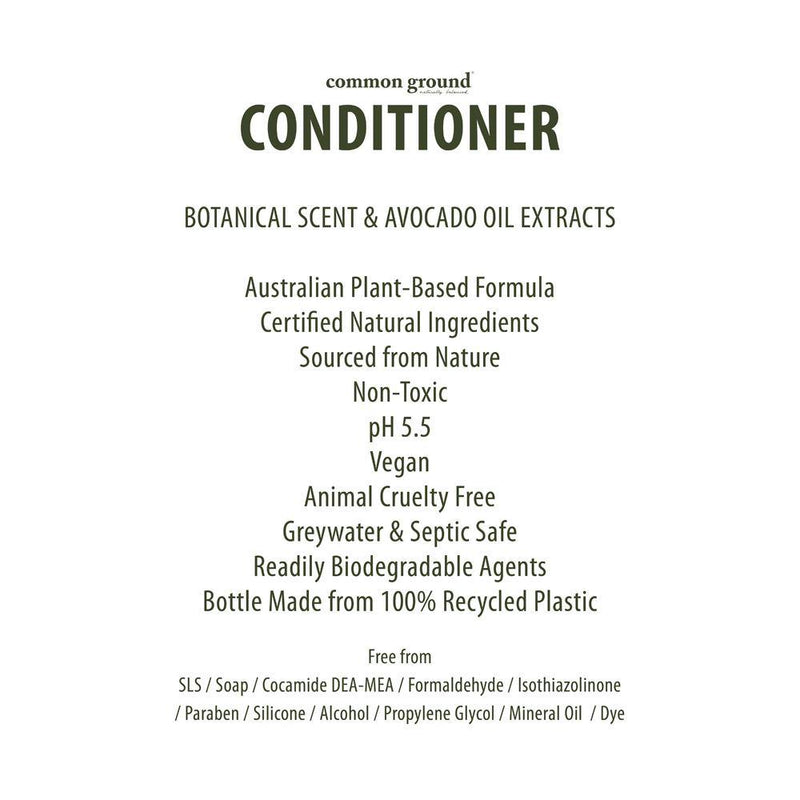 Common Ground Organic Conditioner - Organics Buddy